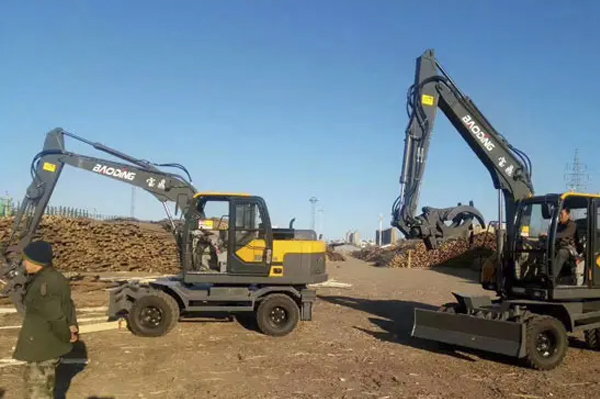 Management of the use of wood gripper bearings